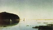 John Frederick Kensett Shrewsbury River oil painting
